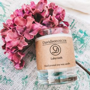 Labyrinth Hand Poured Soy Wax Candle
